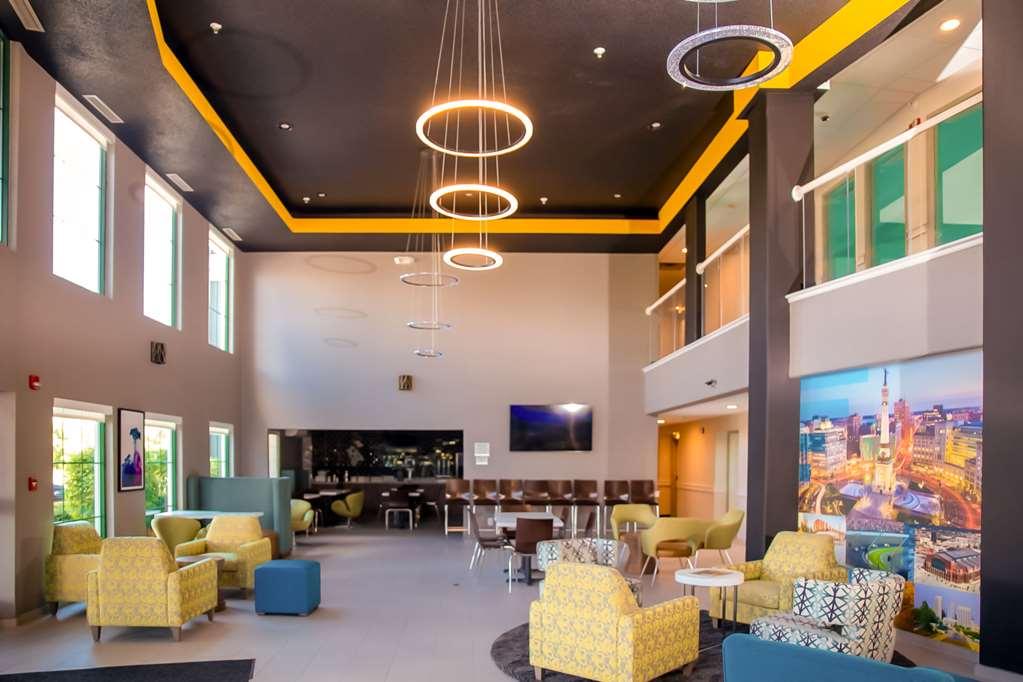 Clarion Pointe Indianapolis Airport Hotel Plainfield Beltér fotó
